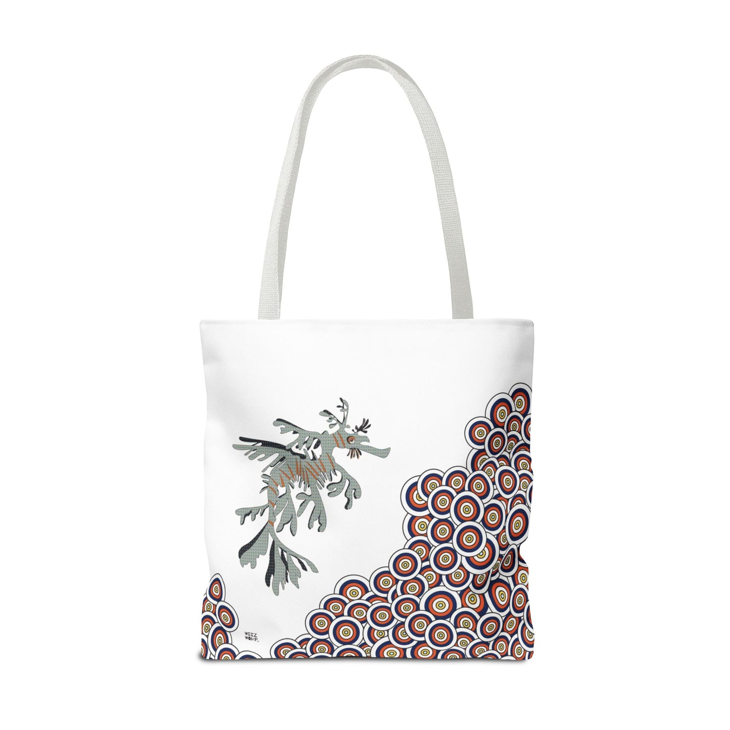 Seahorse in Sand - Fashion Tote & Beach Bag