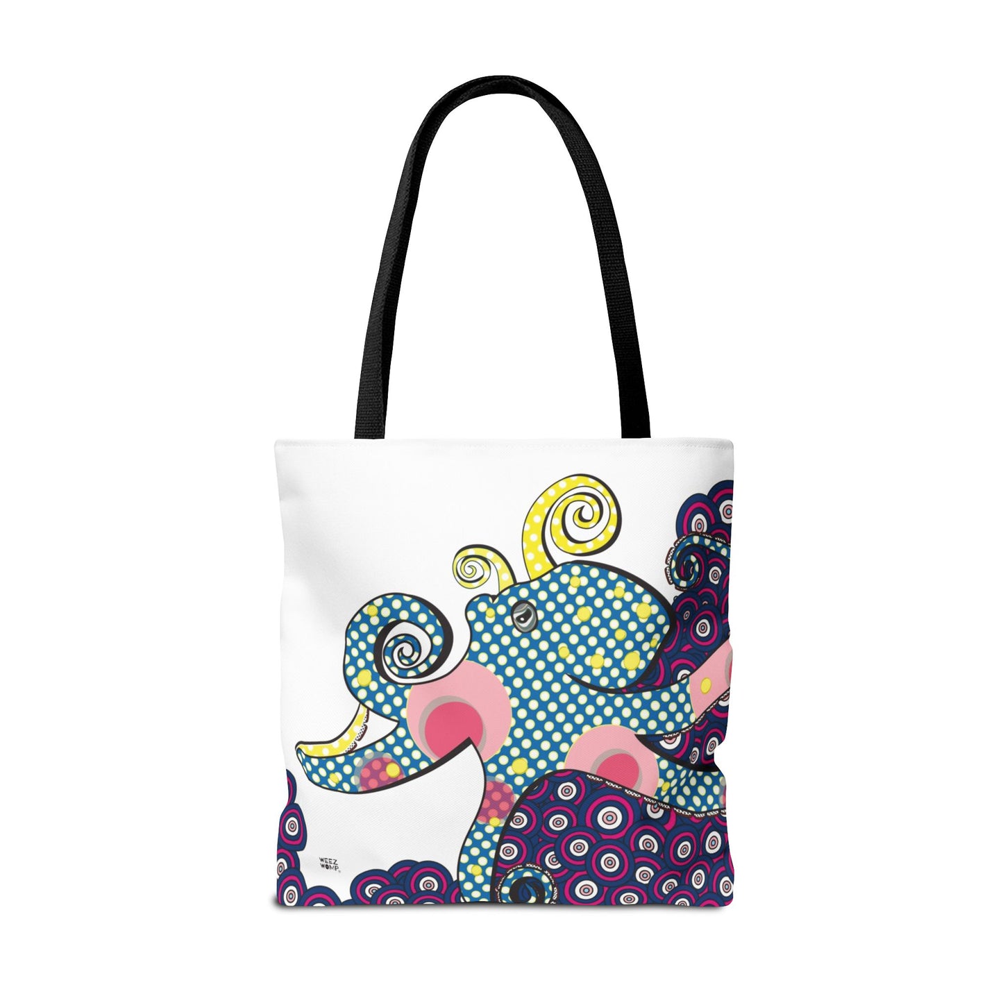 Octopus in Reef Pink - Fashion Tote & Beach Bag