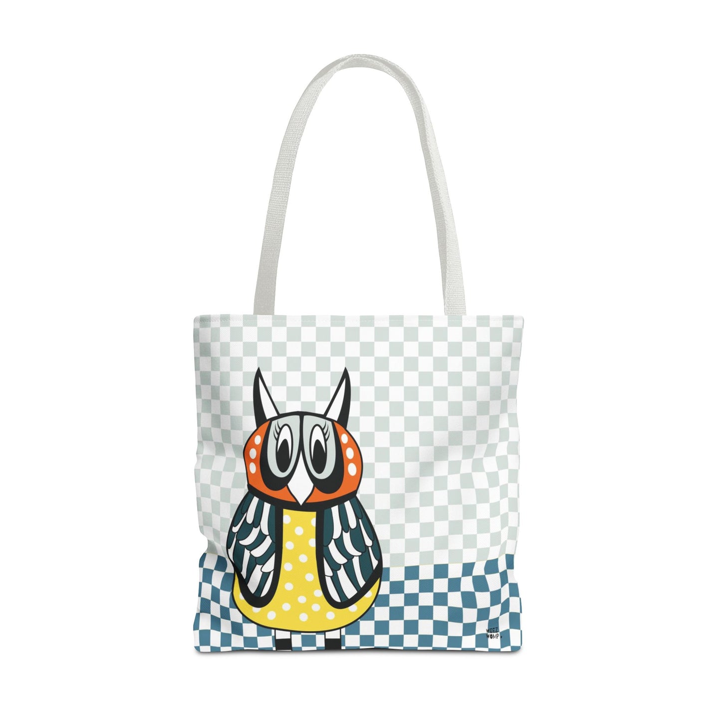 Owl in Yellow - Fashion Tote & Beach Bag