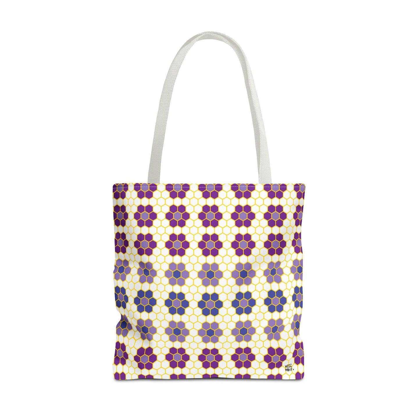 Purple Honeycomb - Fashion Tote & Beach Bag