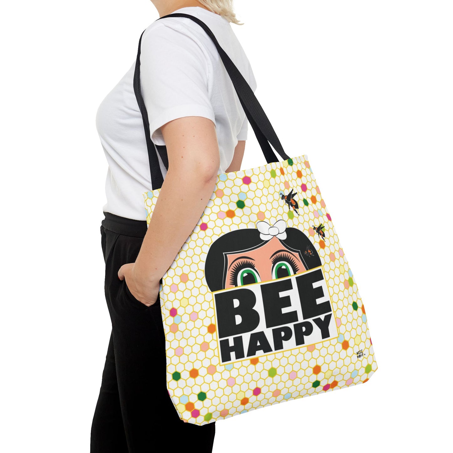 Lucy Bee Happy - Fashion Tote & Beach Bag