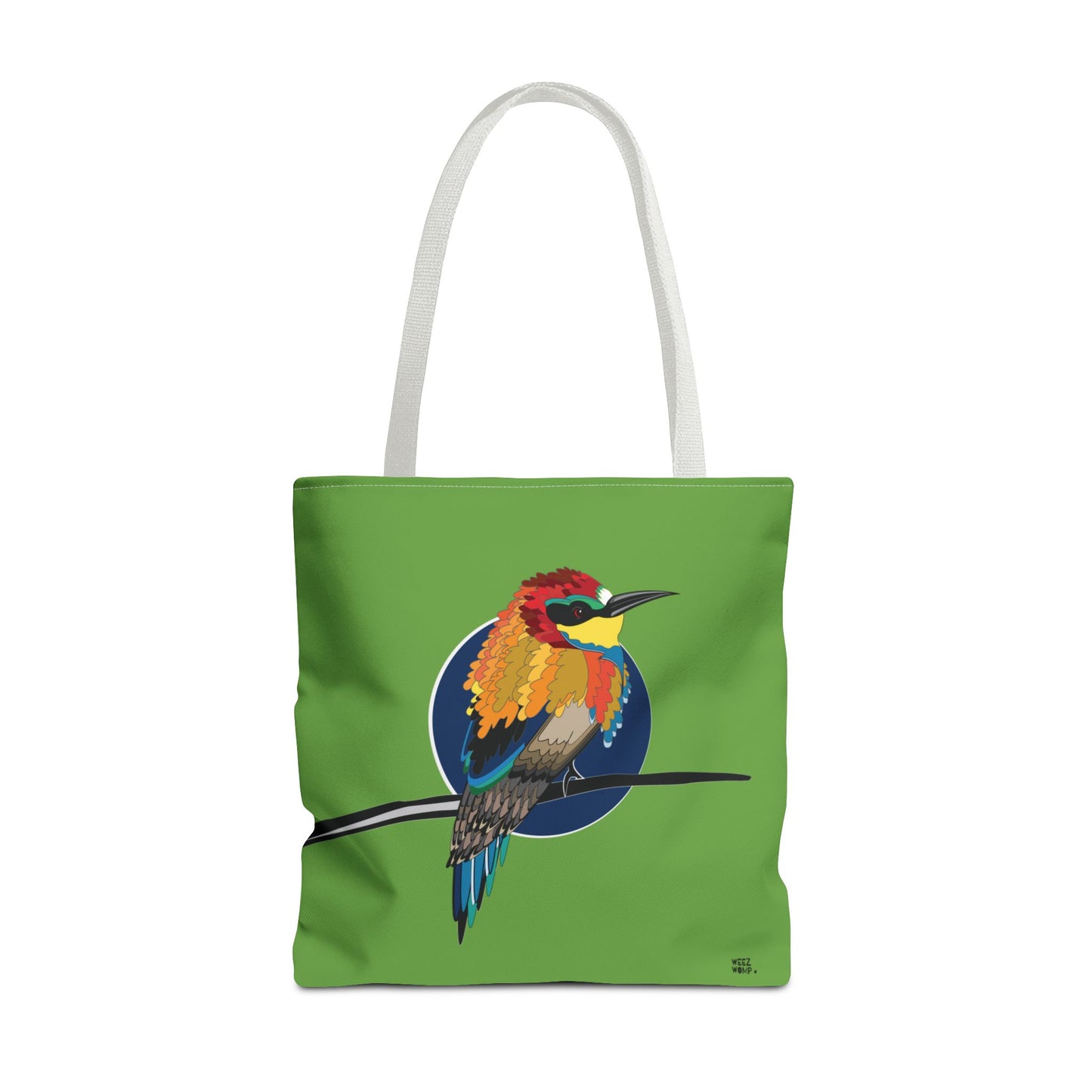 Little Bird in Green - Fashion Tote & Beach Bag