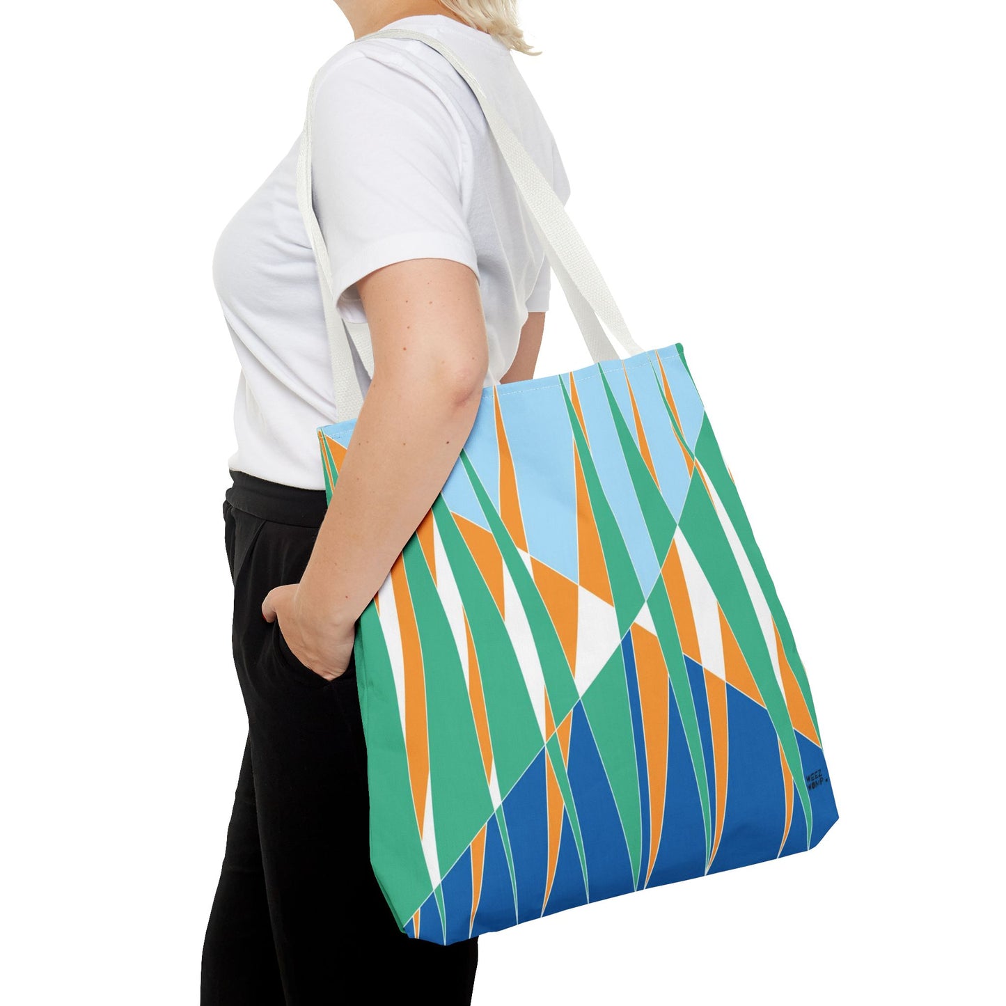 Seagrass in Blue - Fashion Tote & Beach Bag