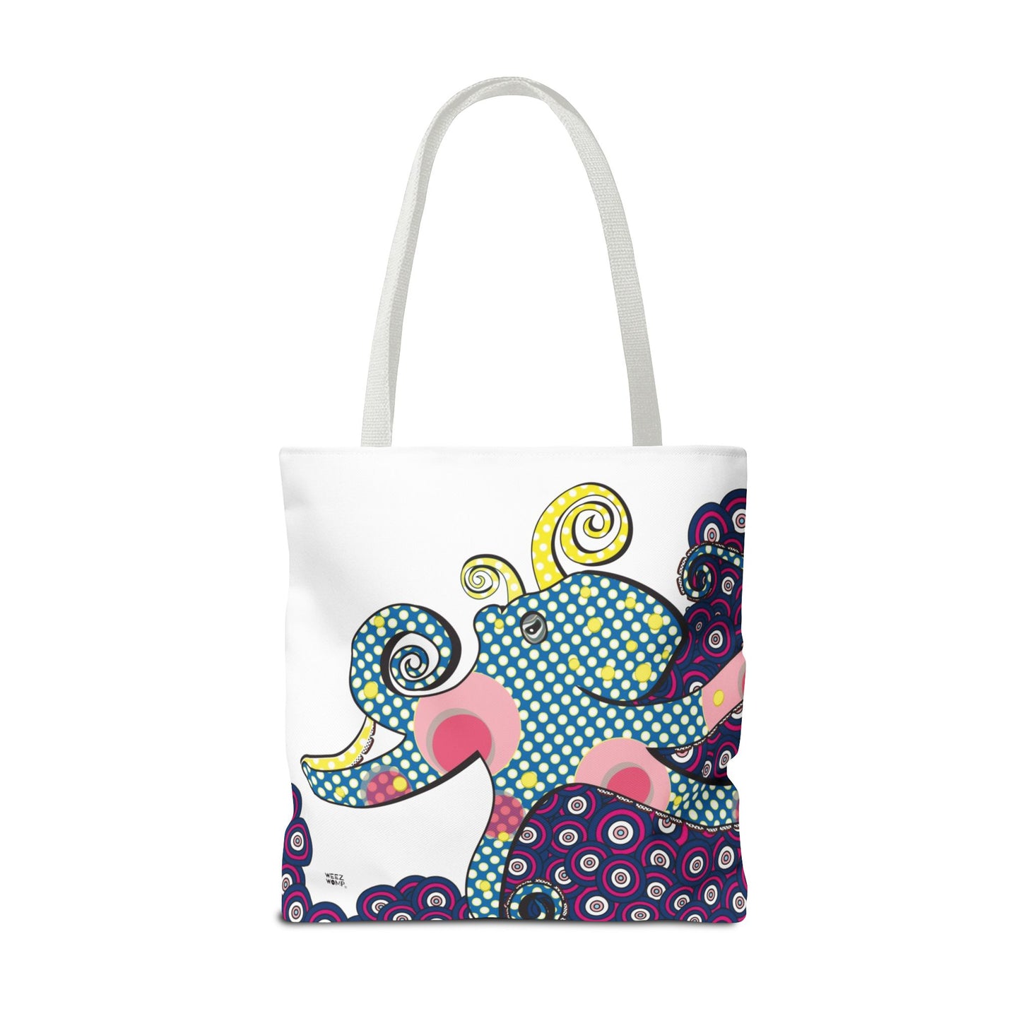 Octopus in Reef Pink - Fashion Tote & Beach Bag