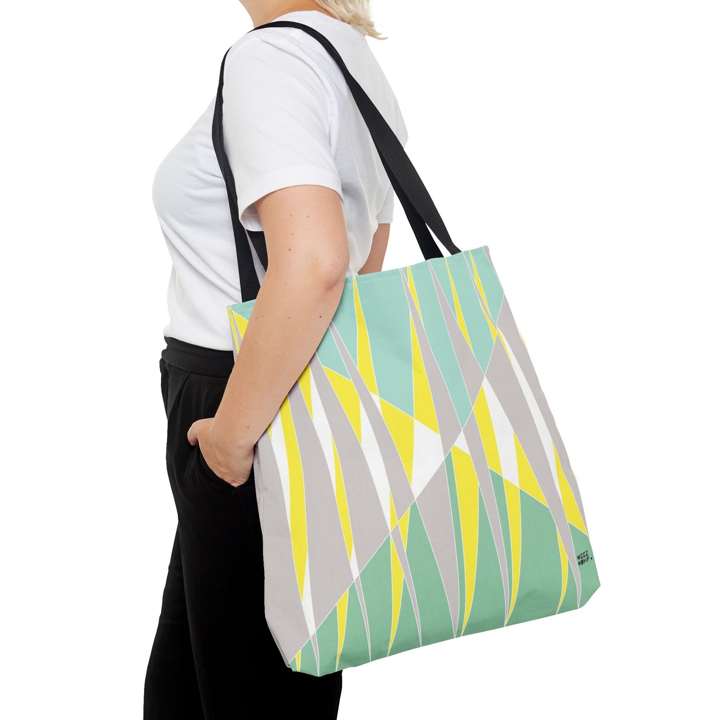 Seagrass in Mint - Fashion Tote & Beach Bag