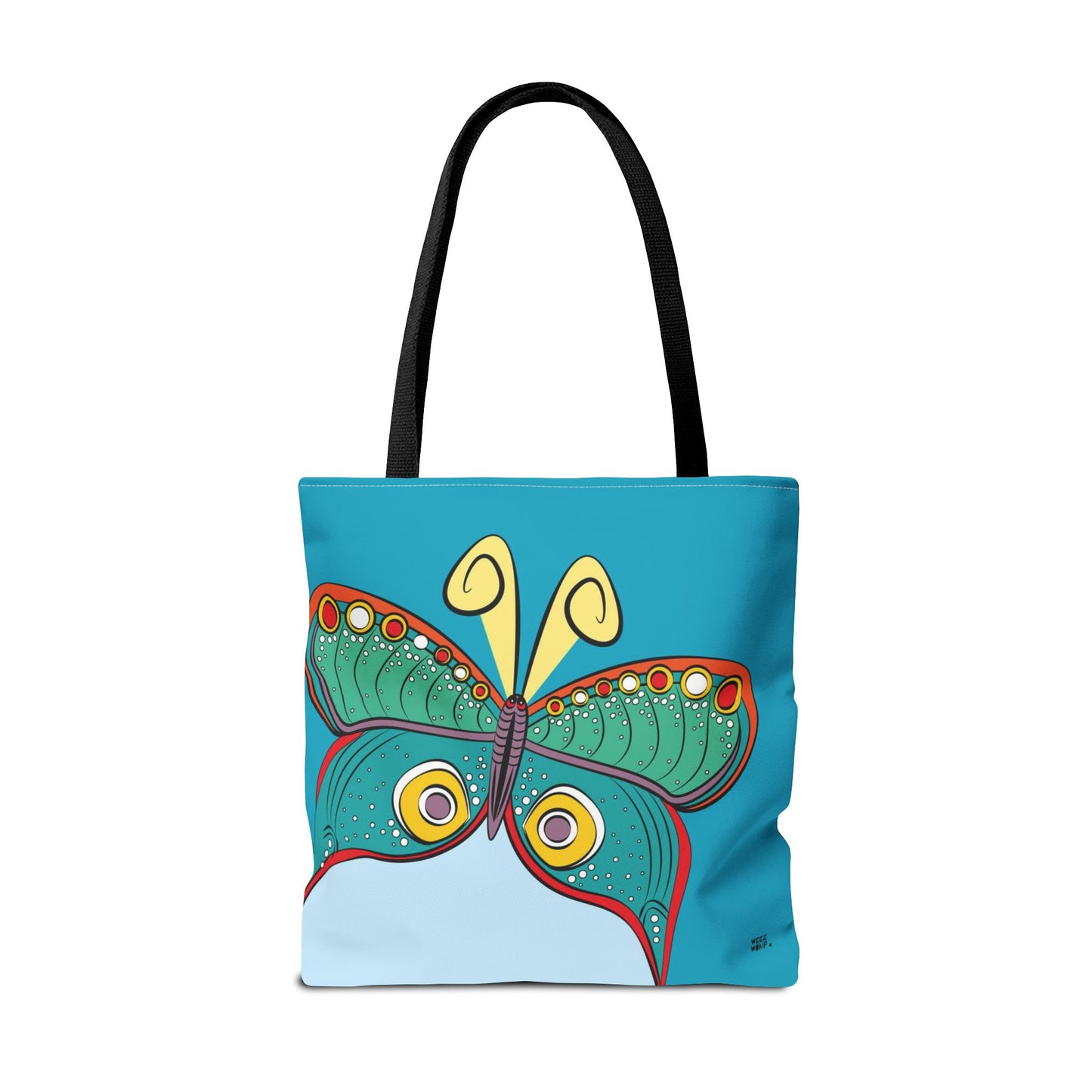 Butterfly in Blue - Fashion Tote & Beach Bag