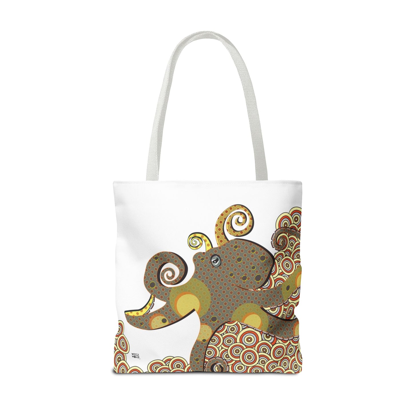 Octopus in Reef Tan - Fashion Tote & Beach Bag