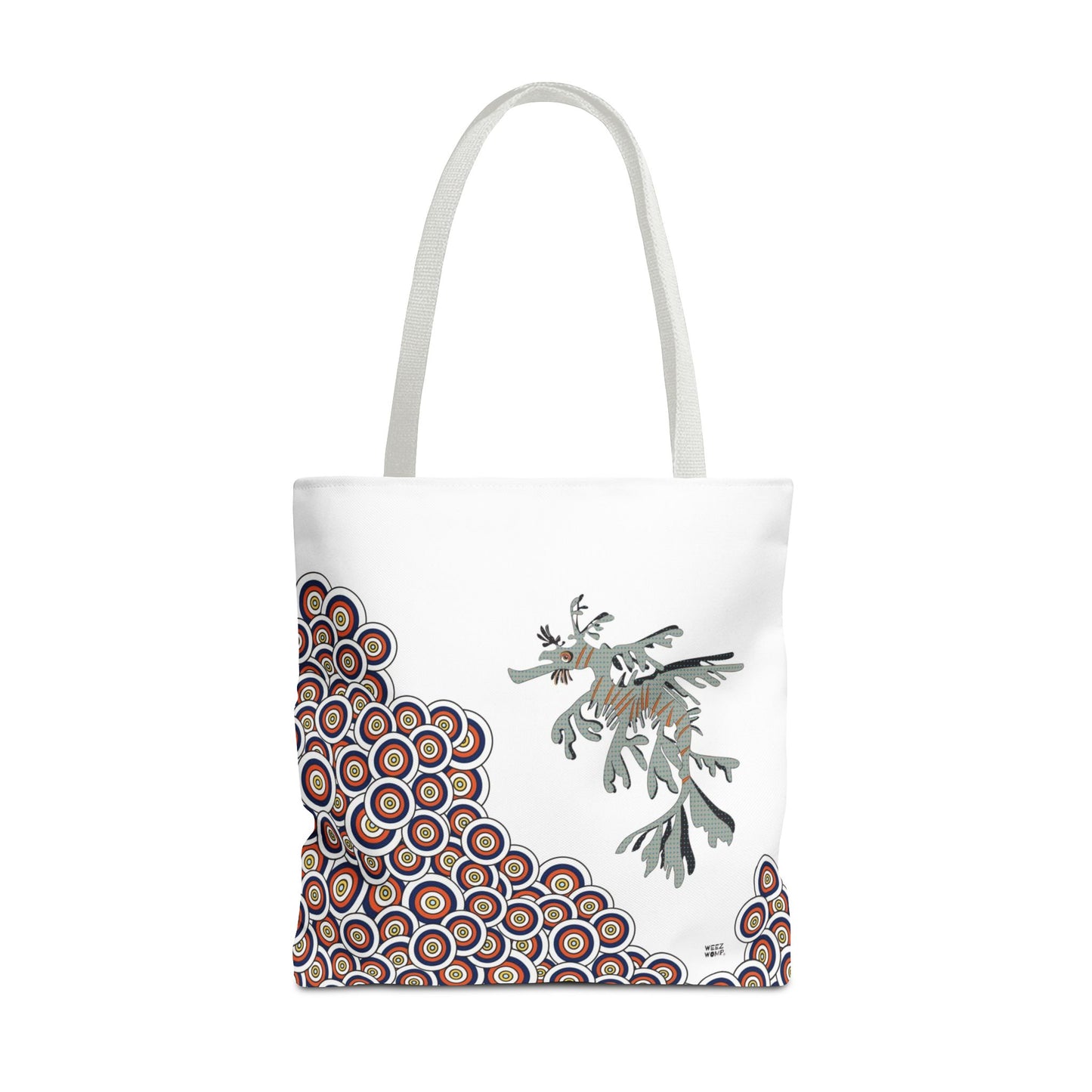 Seahorse in Sand - Fashion Tote & Beach Bag