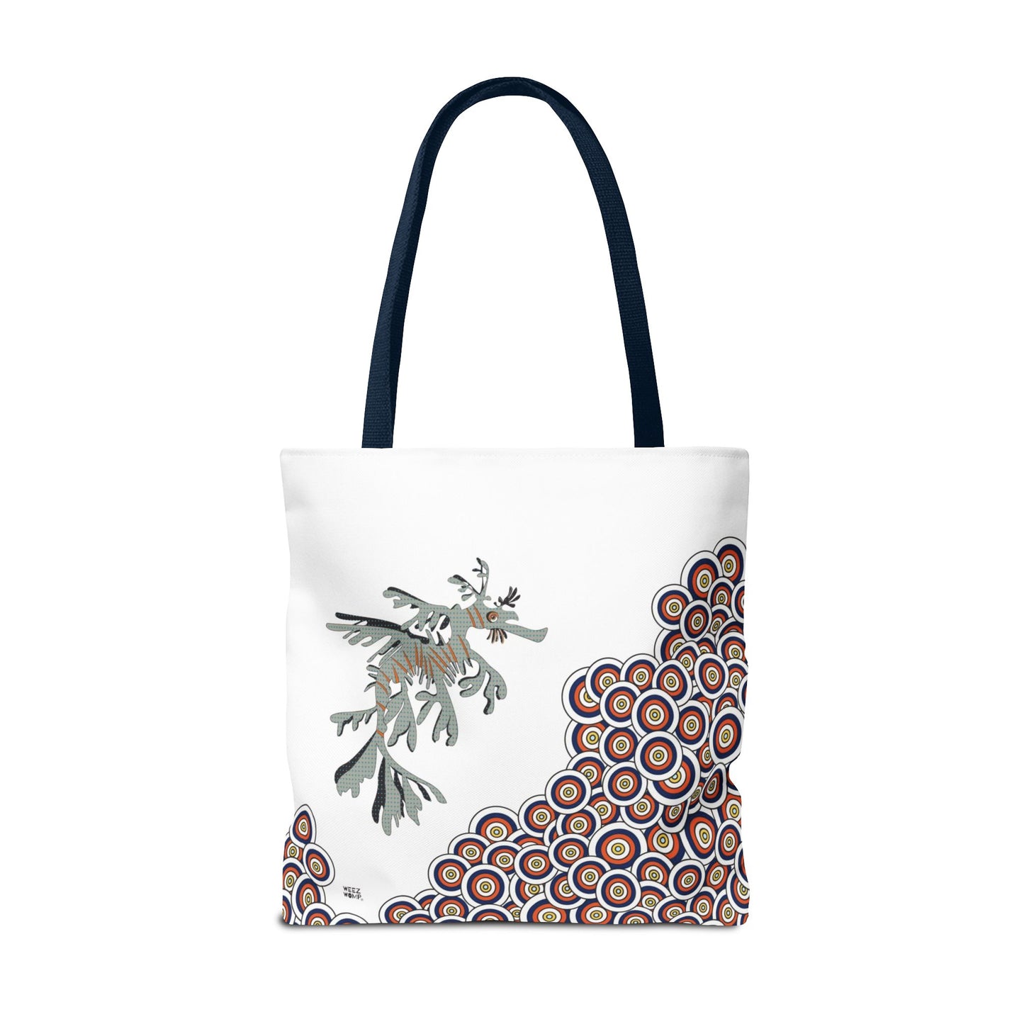 Seahorse in Sand - Fashion Tote & Beach Bag