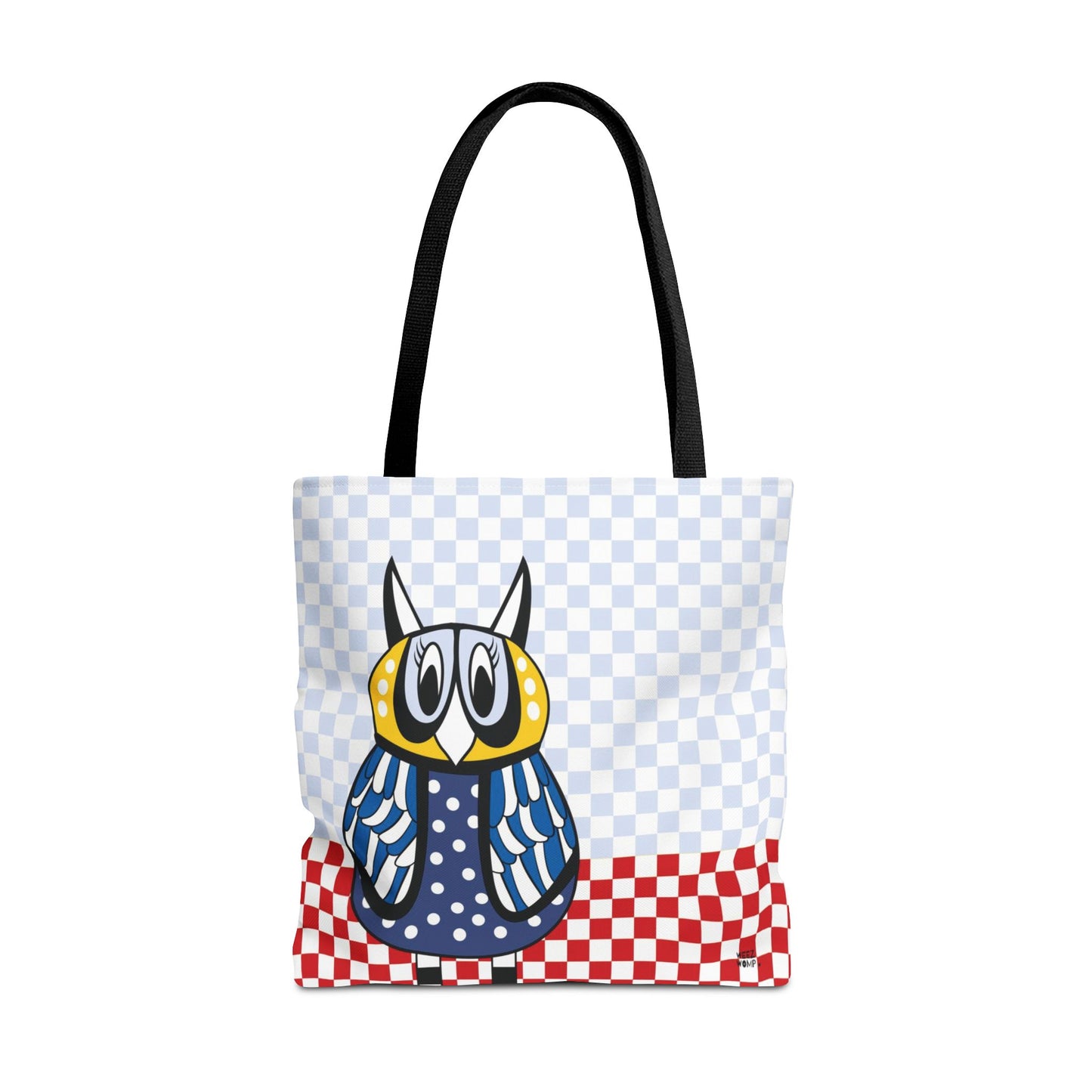 Owl in Blue - Fashion Tote & Beach Bag