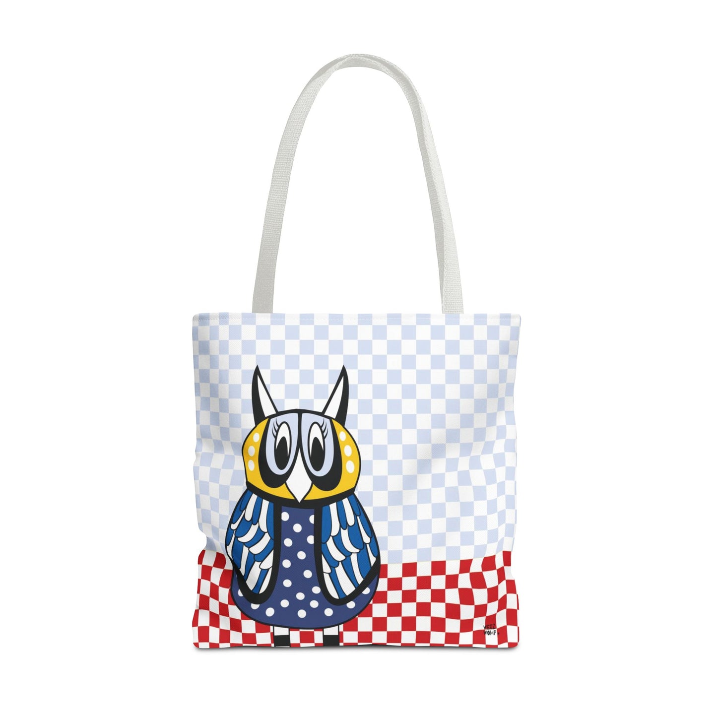 Owl in Blue - Fashion Tote & Beach Bag