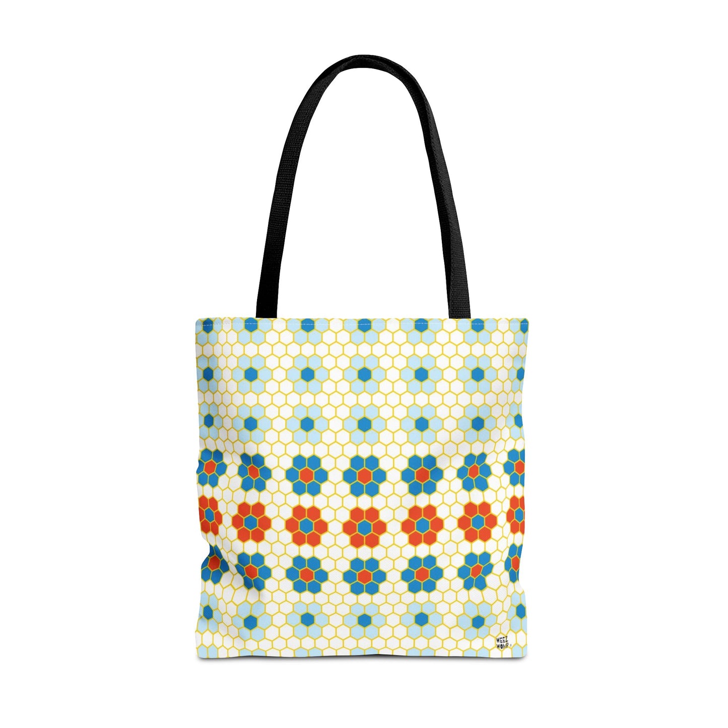 Blue Honeycomb - Fashion Tote & Beach Bag