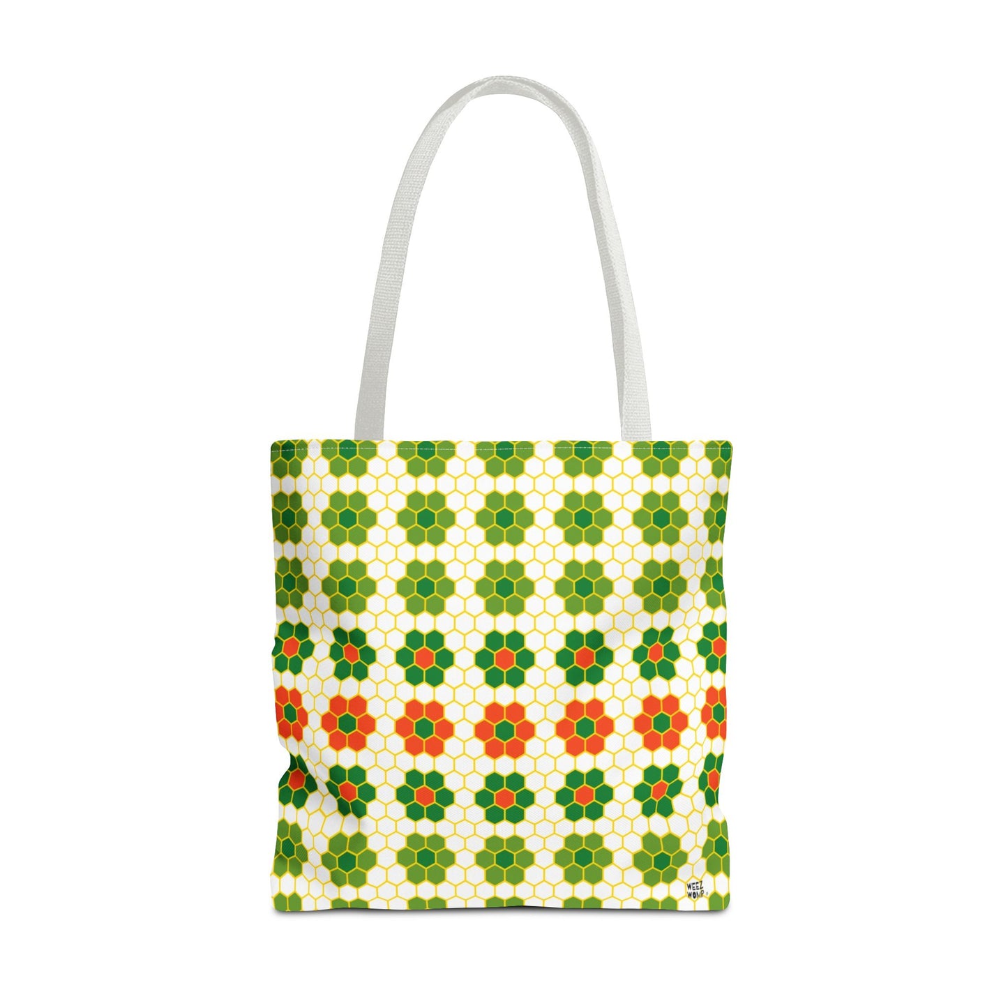 Green Honeycomb - Fashion Tote & Beach Bag