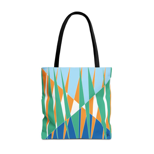 Seagrass in Blue - Fashion Tote & Beach Bag