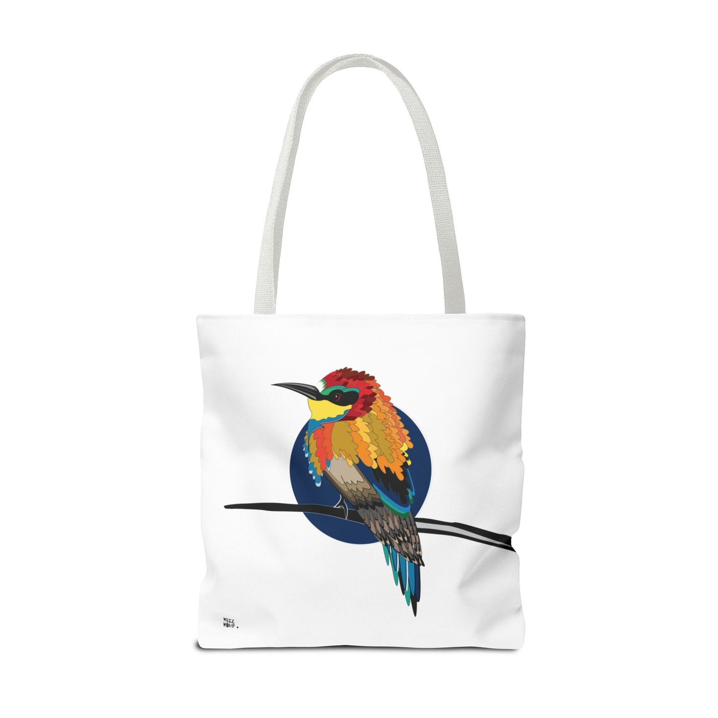 Little Bird in White - Fashion Tote & Beach Bag