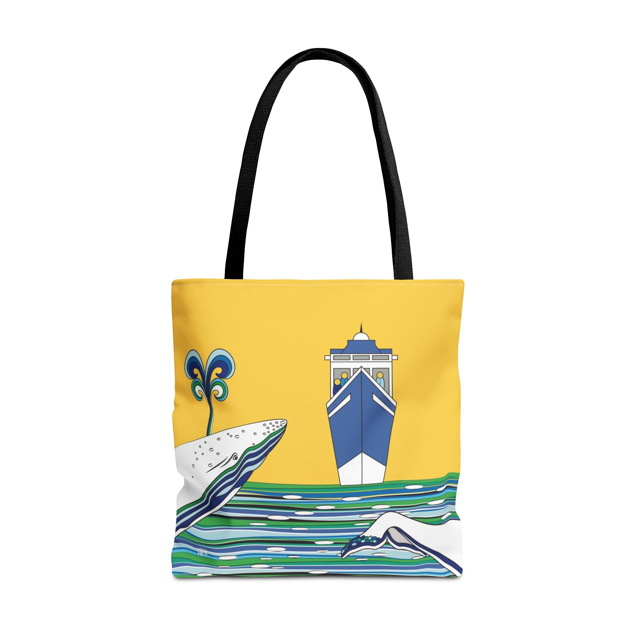 Beach 2024 Bag Tote - Whales NEW!