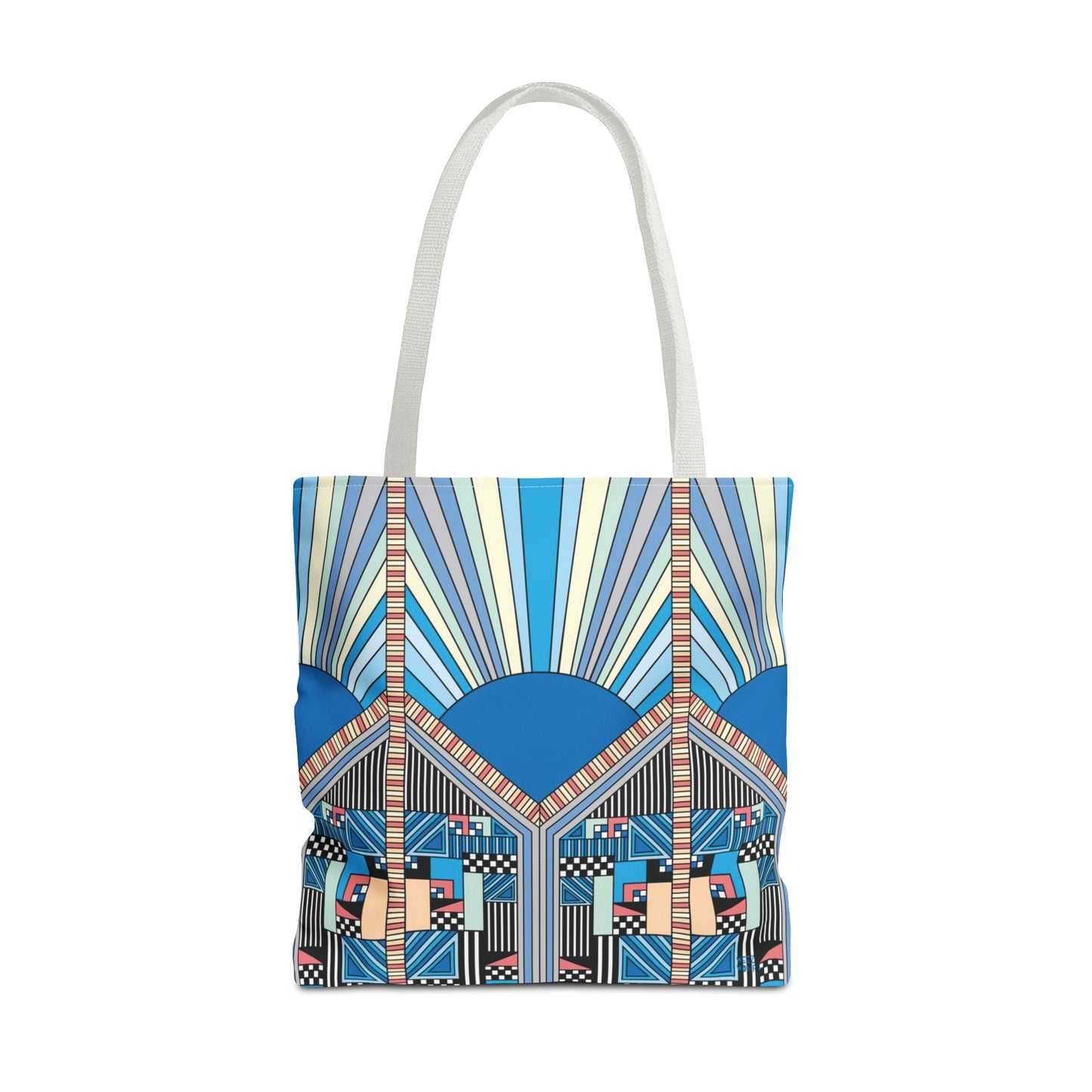 Blue Sunrise - Fashion Tote & Beach Bag