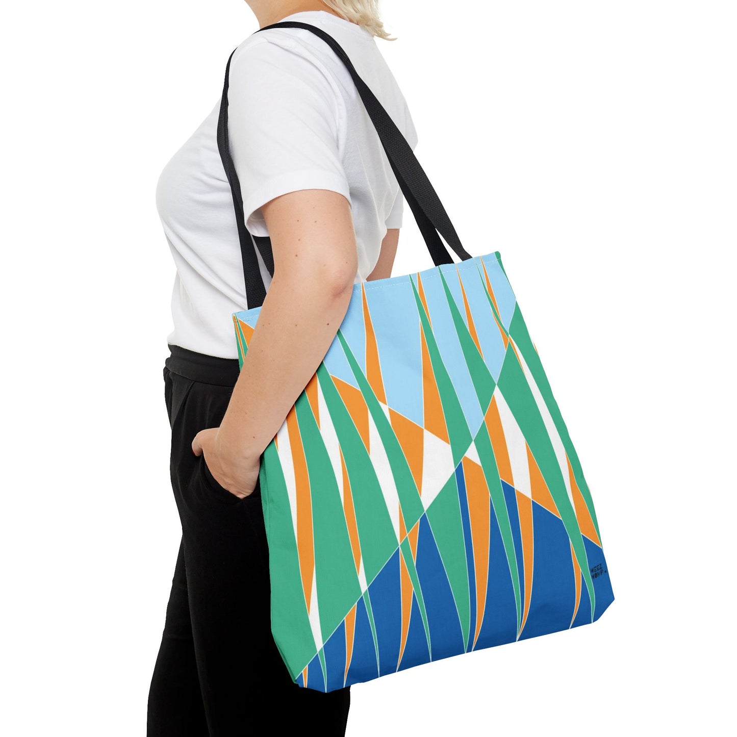 Seagrass in Blue - Fashion Tote & Beach Bag