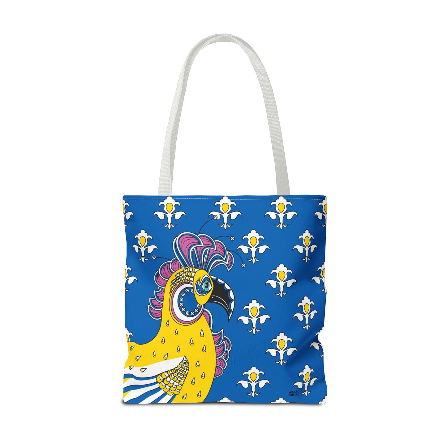 Fluer de Lis Rooster in Red - Fashion Tote & Beach Bag