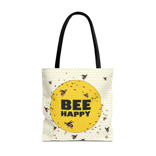 Bee Happy Busy Bee's - Fashion Tote & Beach Bag