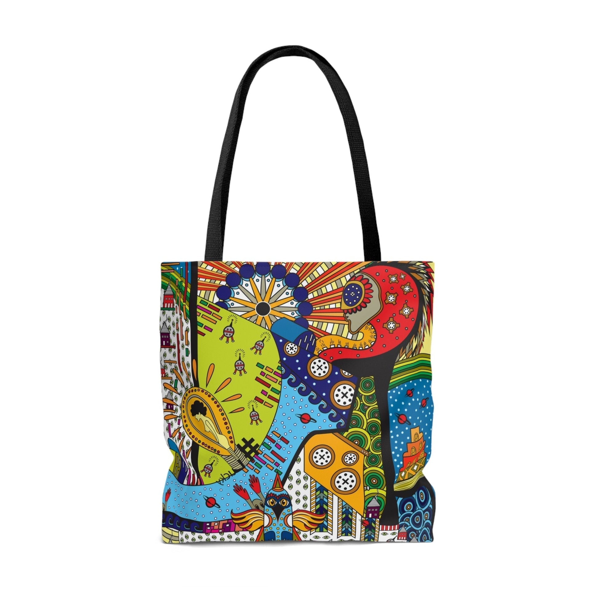 Alien Invasion - Fashion Tote & Beach Bag - WeezWomp