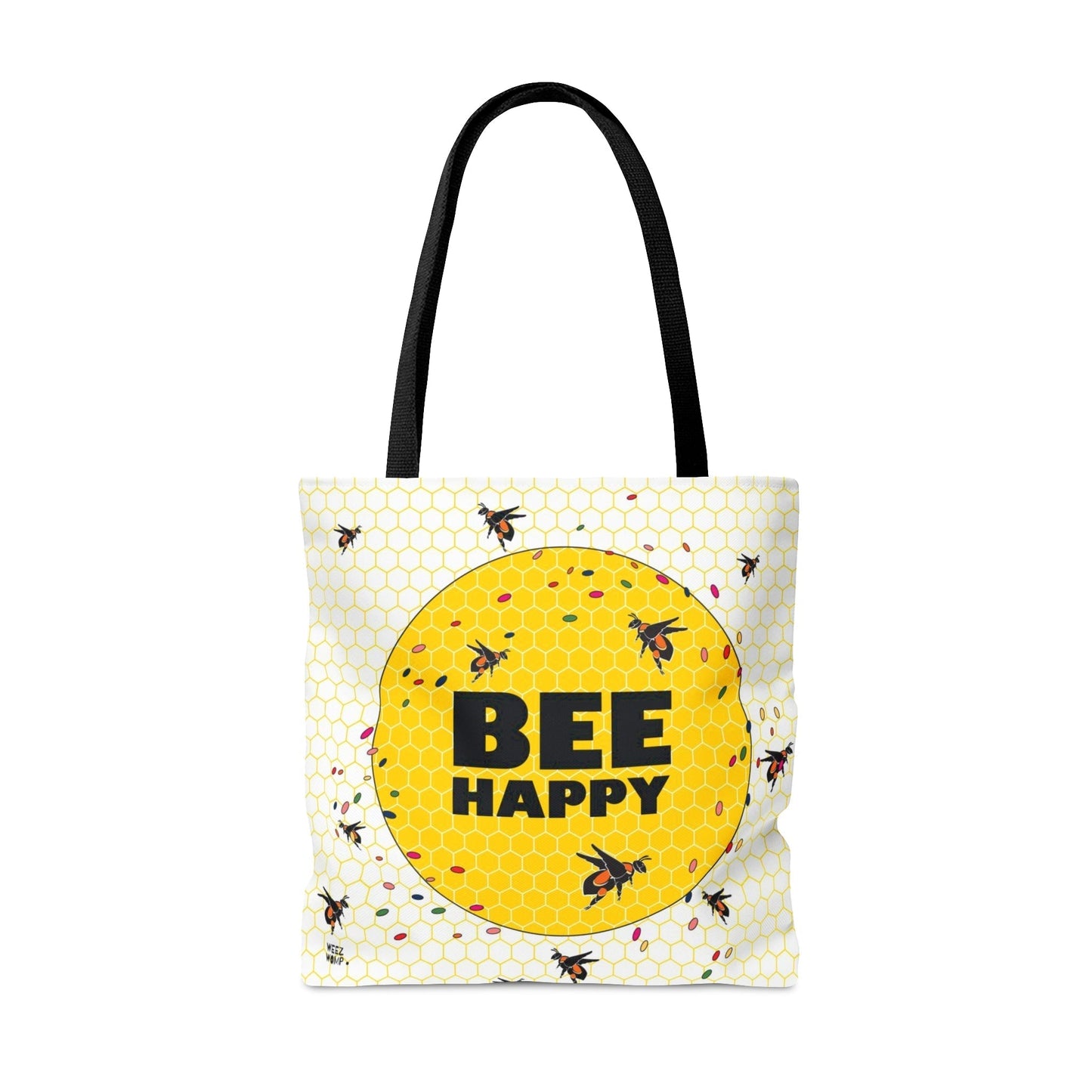 Bee Happy Busy Bee's - Fashion Tote & Beach Bag - WeezWomp