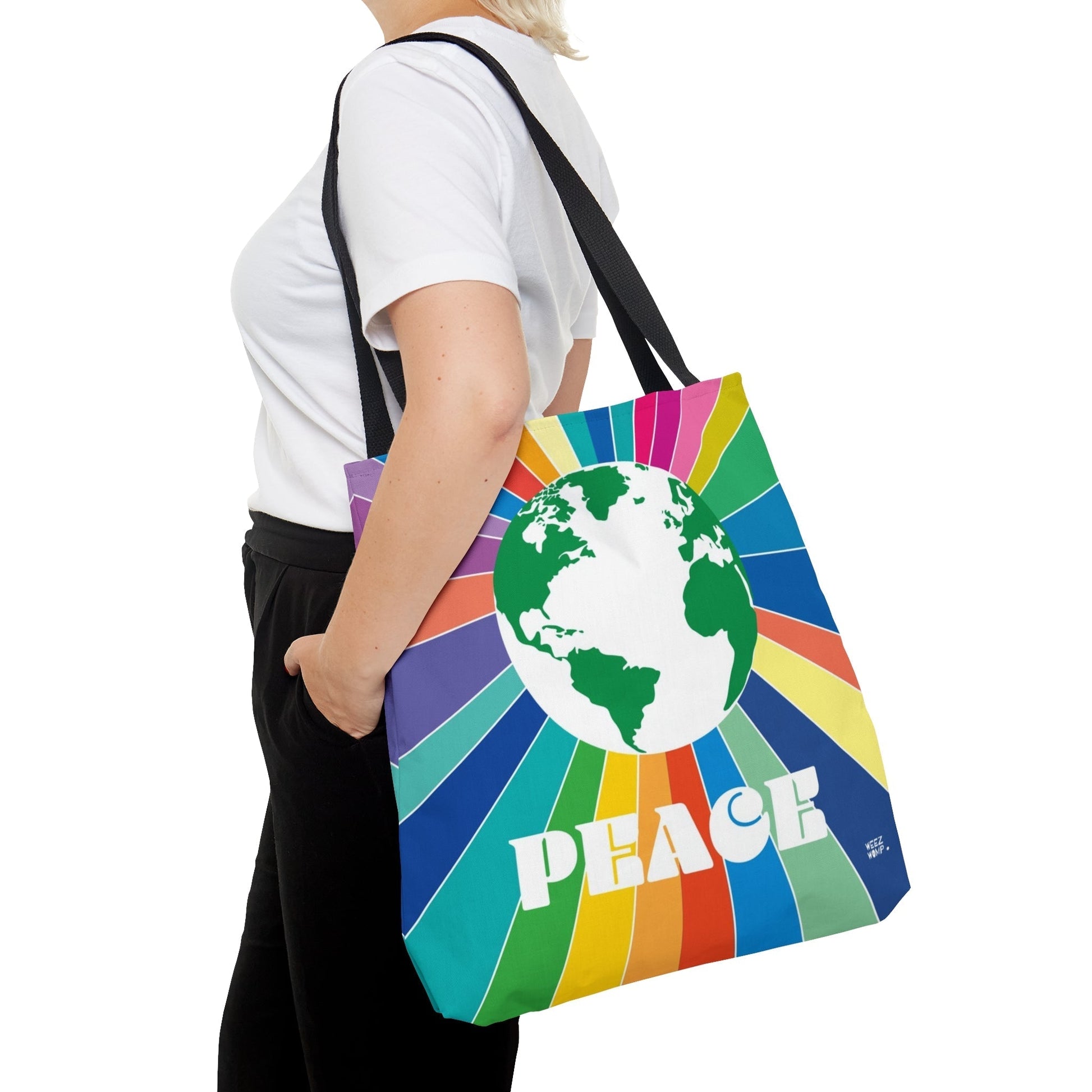 Peace - Fashion Tote & Beach Bag - WeezWomp