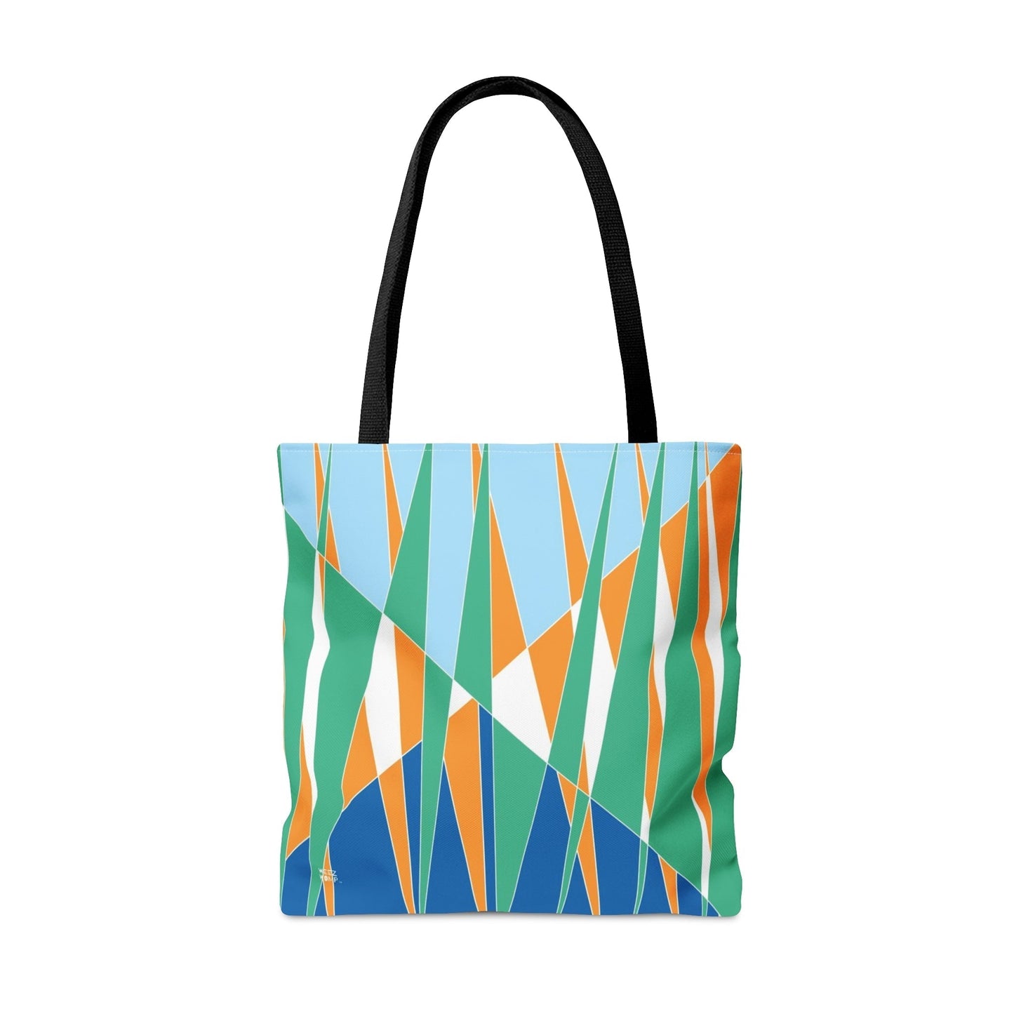 Seagrass in Blue - Fashion Tote & Beach Bag - WeezWomp