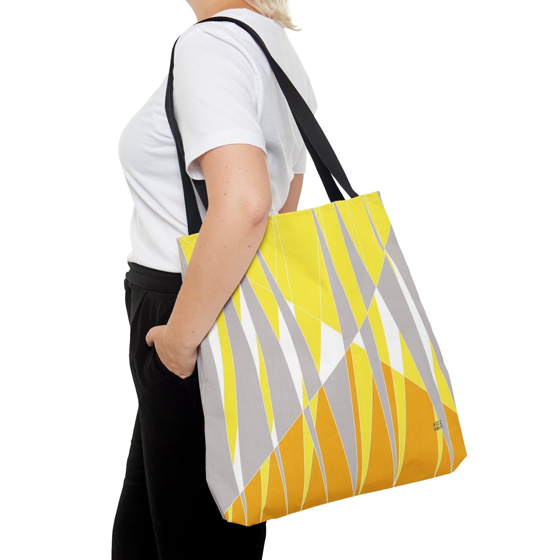 Seagrass in Yellow - Fashion Tote & Beach Bag - WeezWomp