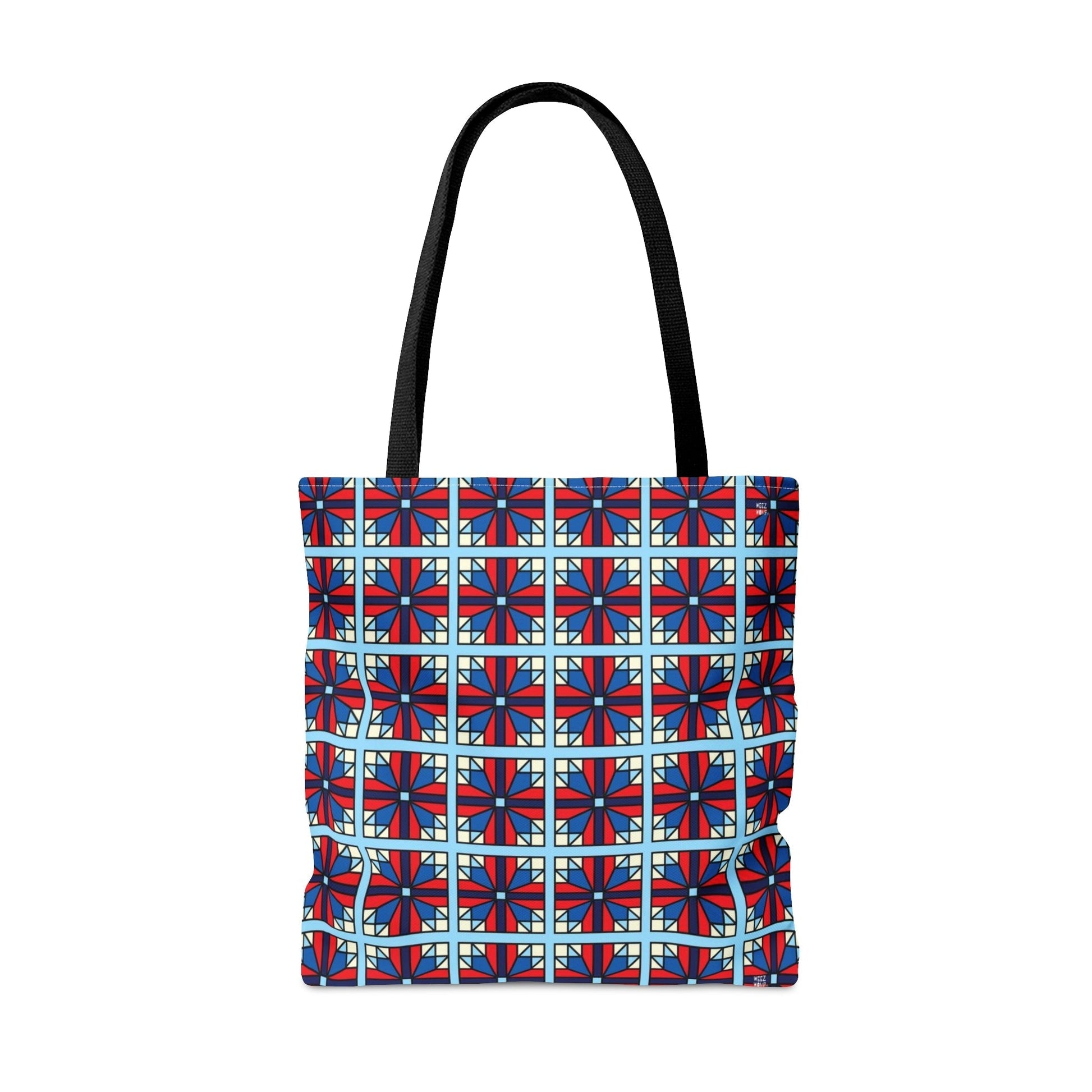 Stars Over Tennessee in Red - Fashion Tote & Beach Bag - WeezWomp