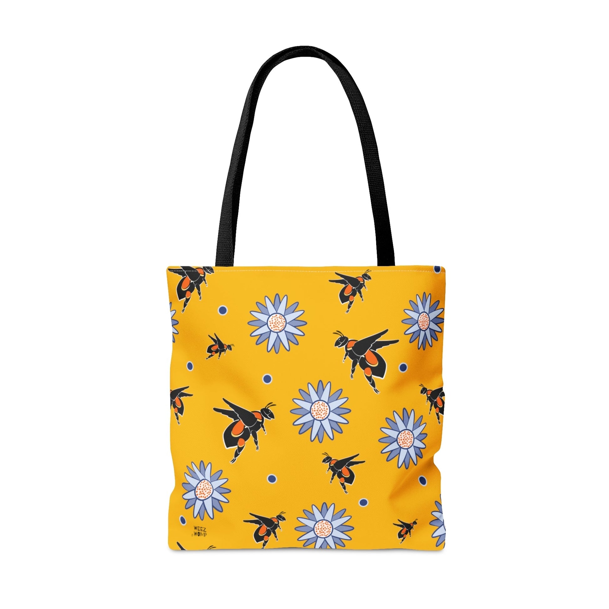 Yellow Bumble Bee - Fashion Tote & Beach Bag - WeezWomp